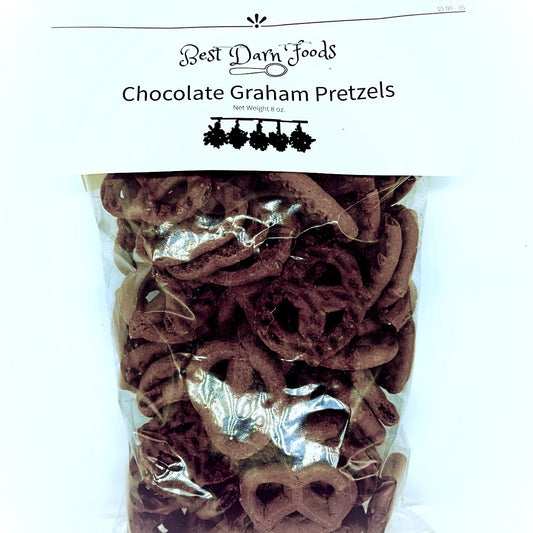 Best Darn Chocolate Graham Pretzels